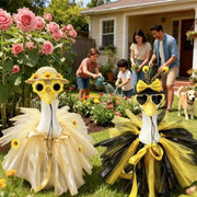 Porch Goose Costume for Pets - Bee & Sunflower Design