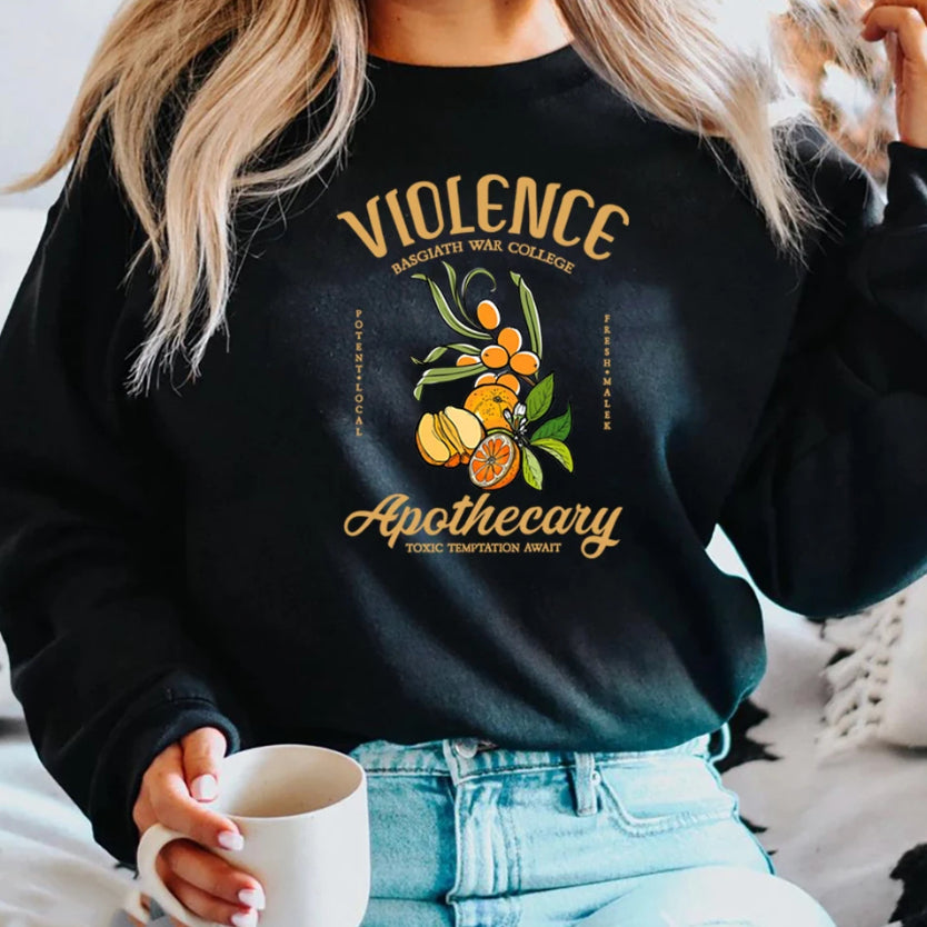 Pharmacist College Round-Neck Casual Sweatshirt