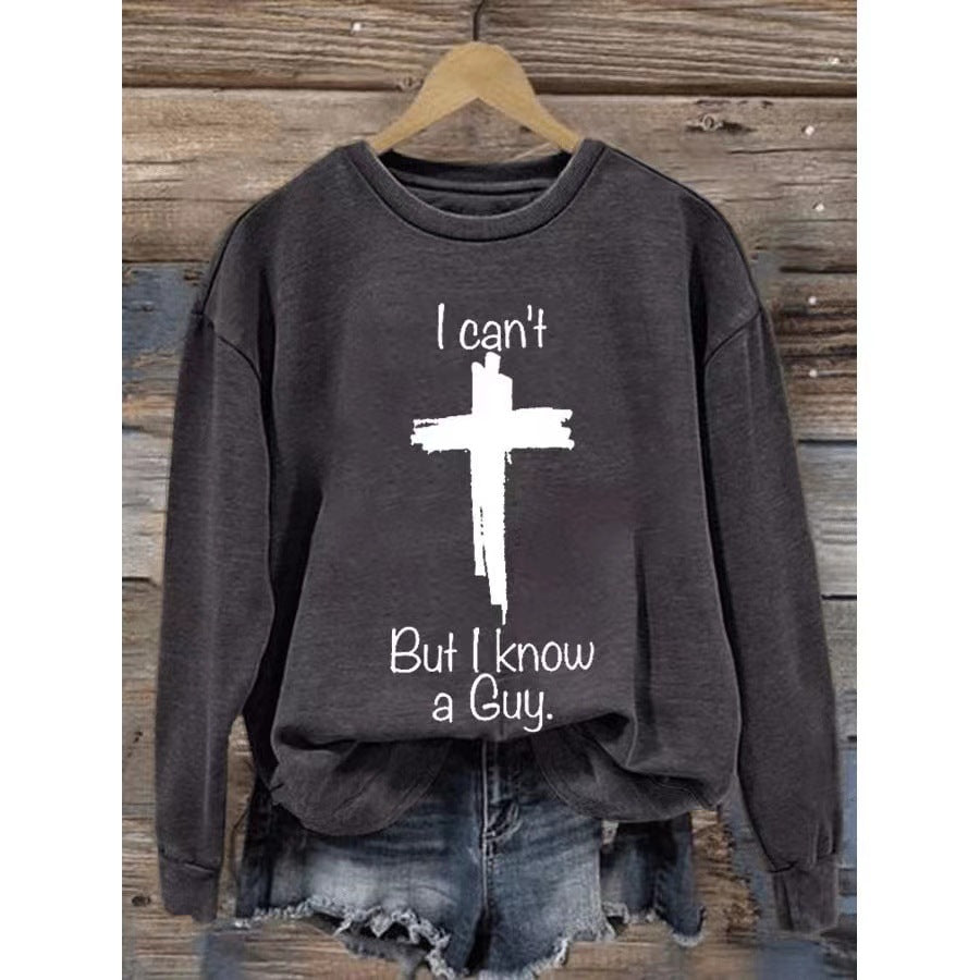 Women's Casual Loose Crew Neck Cotton Sweater