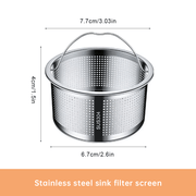 Stainless Steel Kitchen Sink Drain Filter Basket