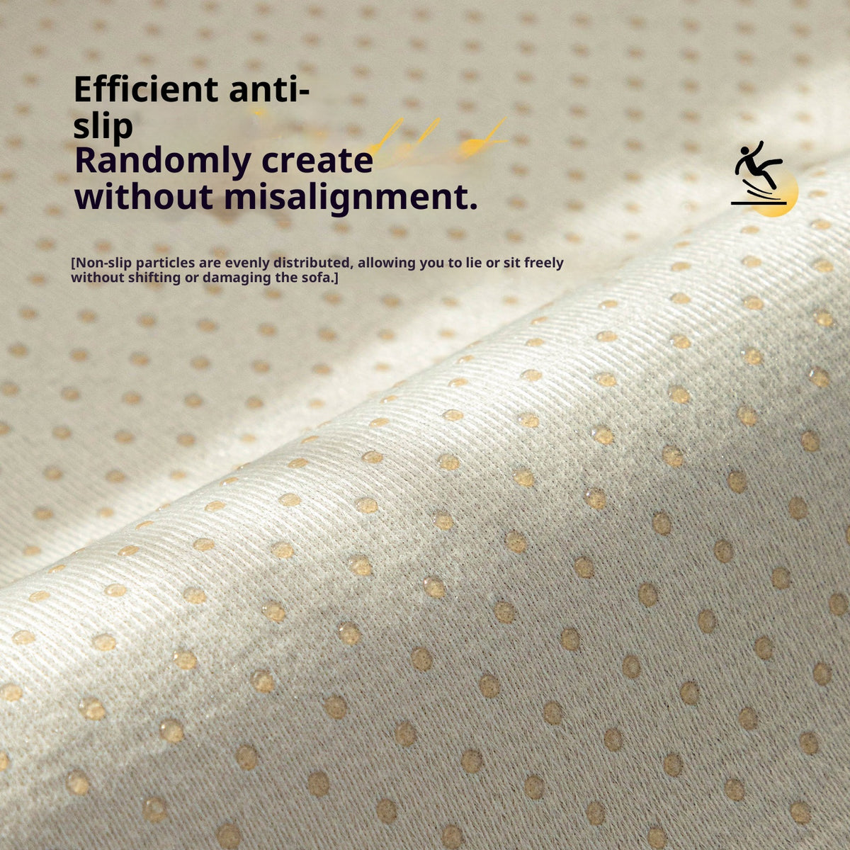 Japanese-Style Faux Cotton-Linen Sofa Cushion - Placemat Design