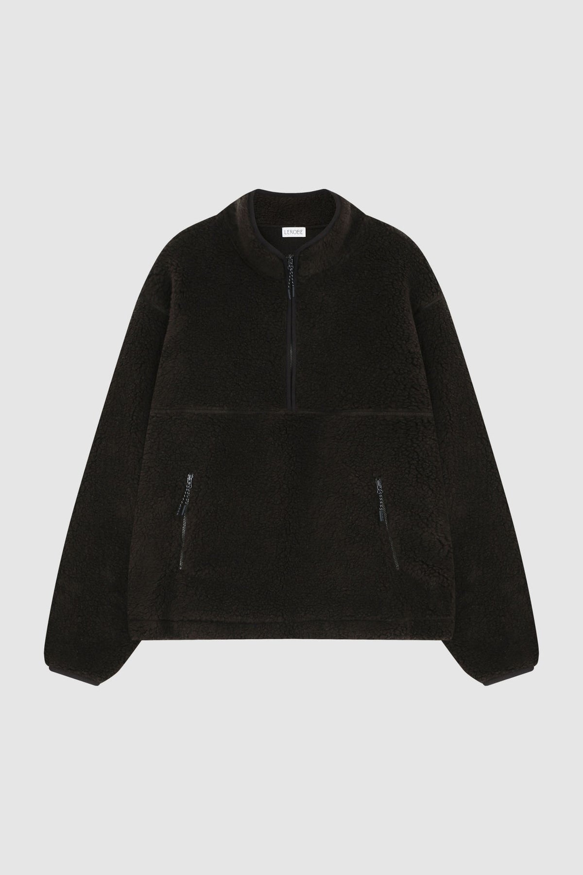Wool Polar Fleece Casual Stand Collar Turtleneck Sweater