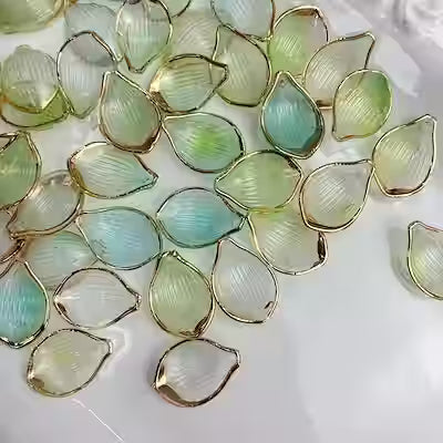 Acrylic Leaf Charms