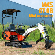 13.5 HP Mini Crawler Excavator – Compact Hydraulic Digger for Gardens and Small Farms