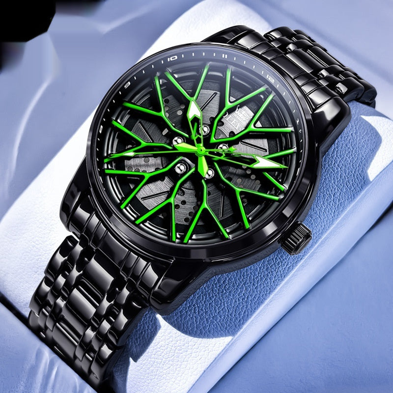 Classic Quartz Men's Watch - Precise Timekeeping