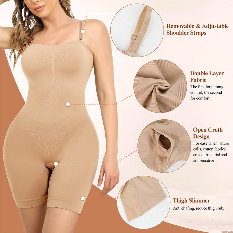 Women's Tube Top Integrated Belly Contracting Corset