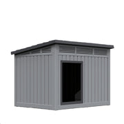Spacious Slanted Roof Dog House, Waterproof, Uv-Proof & Ventilated, Outdoor Stray Dog Kennel.Perfect For Large Dogs & Multi-Animal Use, Suitable For Indoor And Outdoor. Perfect Holiday Gift For Hal...