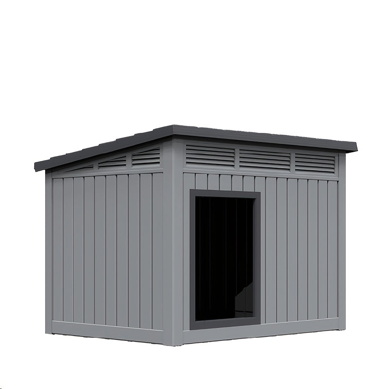 Spacious Slanted Roof Dog House, Waterproof, Uv-Proof & Ventilated, Outdoor Stray Dog Kennel.Perfect For Large Dogs & Multi-Animal Use, Suitable For Indoor And Outdoor. Perfect Holiday Gift For Hal...