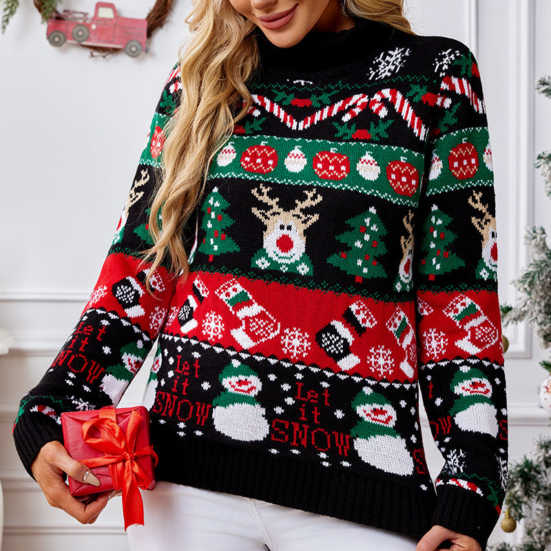 Women's Long-sleeved Turtleneck Sweater Autumn and Winter New Pullover