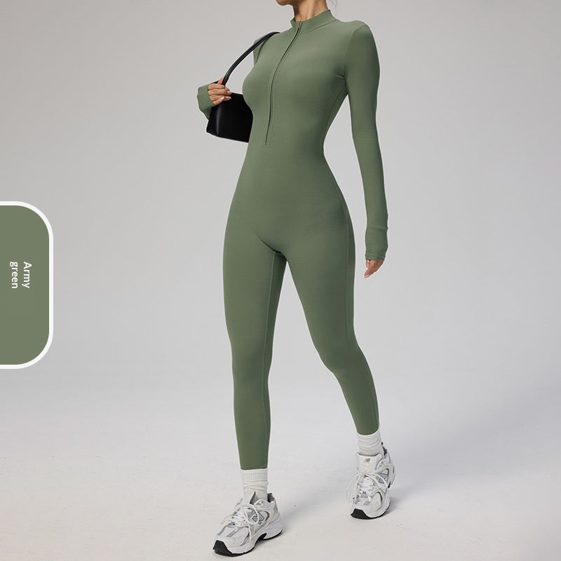 Fitness Sport Women's All-in-one Casual Compression Tights