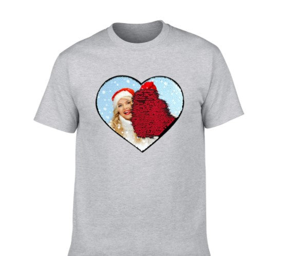 Printed Summer Silk Cotton T-Shirt