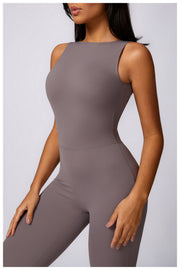 Seamless Peach-Lift Fitness Yoga Bodysuit