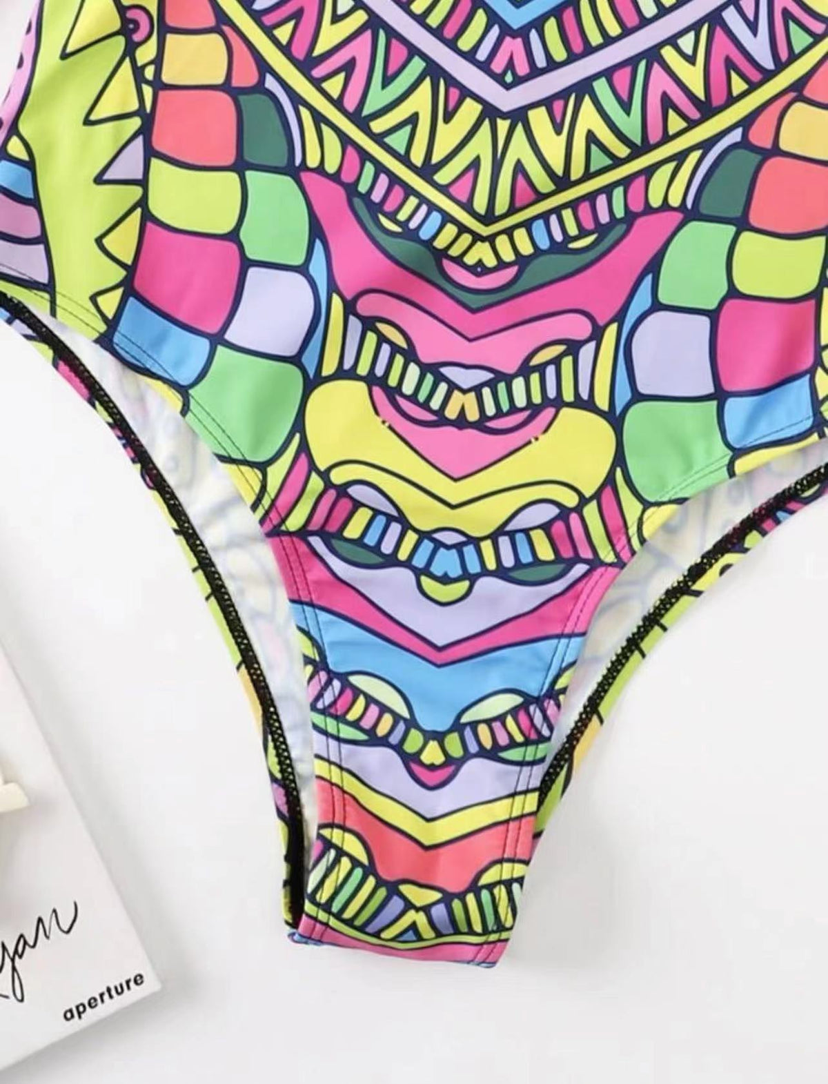New One-piece Printed Swimsuit