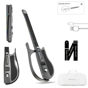 Portable Foldable Electric Smart Guitar with Built-in Drum Machine, Bassline, and Chord Generator