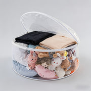 Transparent Stuffed Animal Bean Bag Storage, Extra Large Durable Storage Chair, Zippered Cover, Suitable for Organizing Plush (Toys Not Included), Closet Storage and Organization System