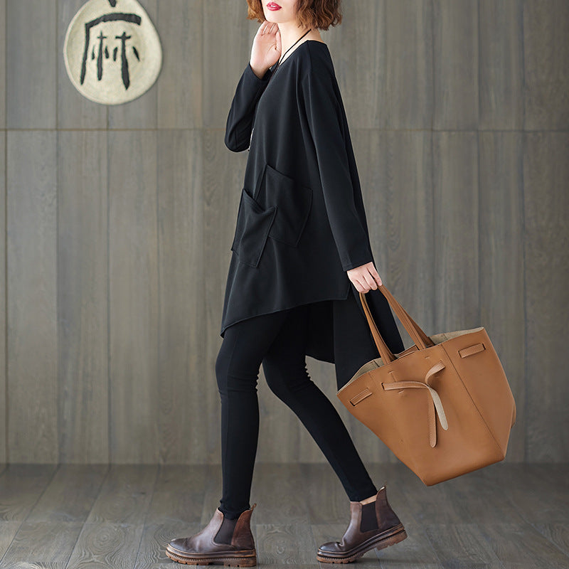 Plus Size Batwing Loose Fashion Shirt for Women