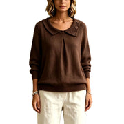 Solid Color Versatile New Pullover Sweater
