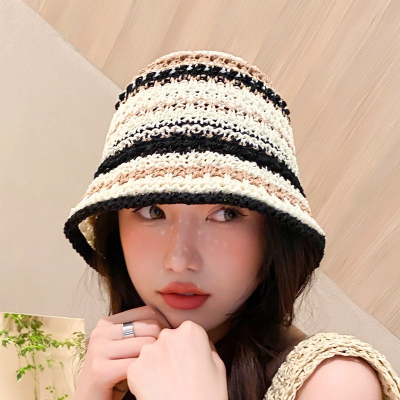 Chic Women's Summer Sun Hat for Vacation & Beach UV Protection