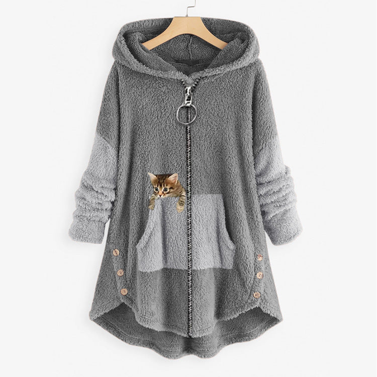 Harajuku Oversized Hooded Sweatshirt
