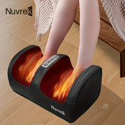 Nuvrek Foot Massager for Circulation And Relaxation - Foot Massager Machine for Relaxation with Heat - Father's Day Gift Mother's Day Gift, Feet Massager, Foot Massager with Heat And Compression, H...