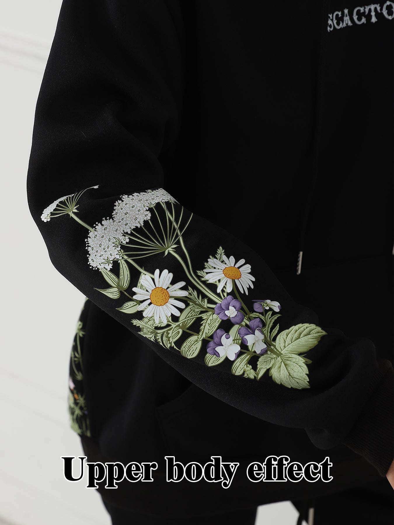Women's Floral Long Sleeve Sweatshirt