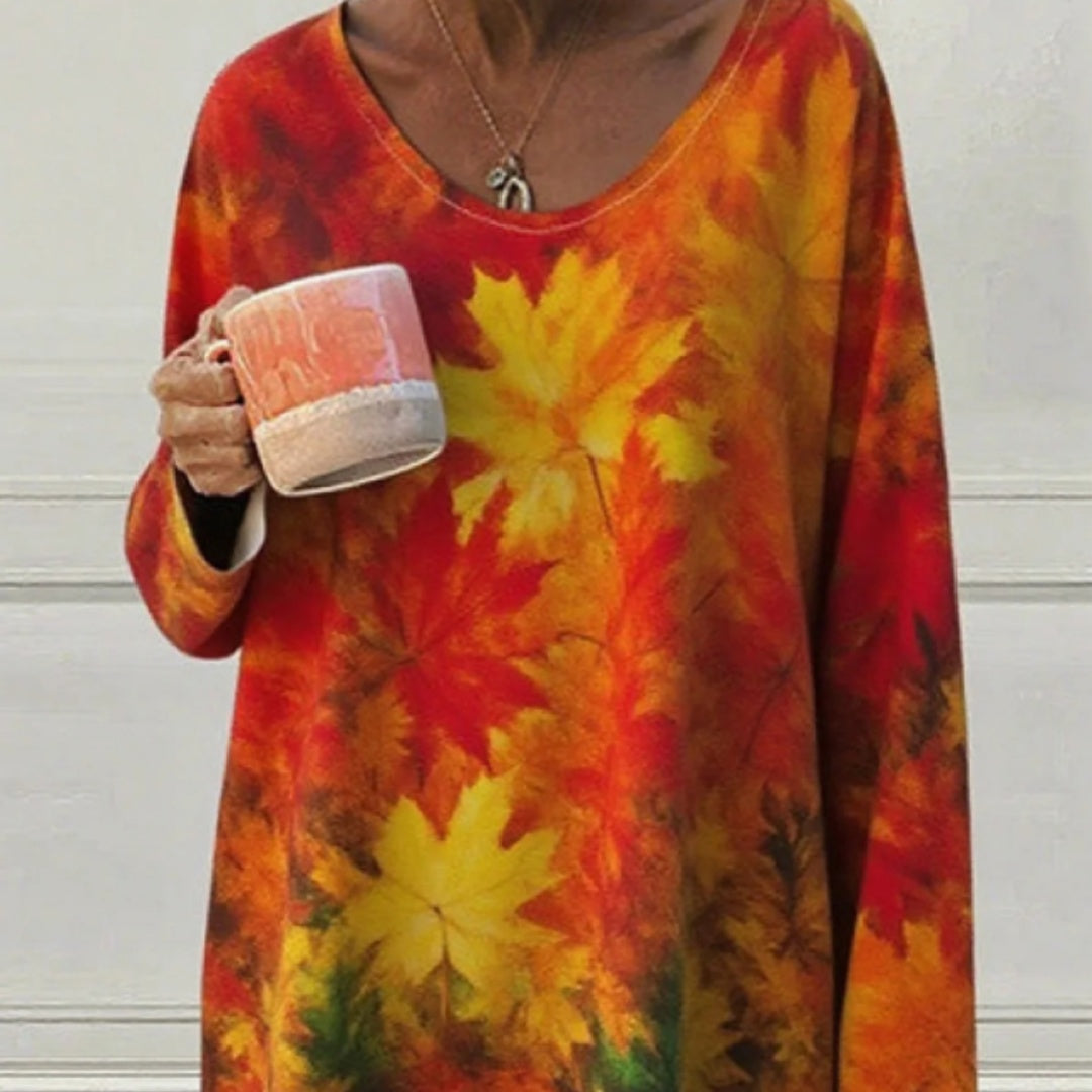 Women's V-neck Three-quarter Sleeve T-shirt