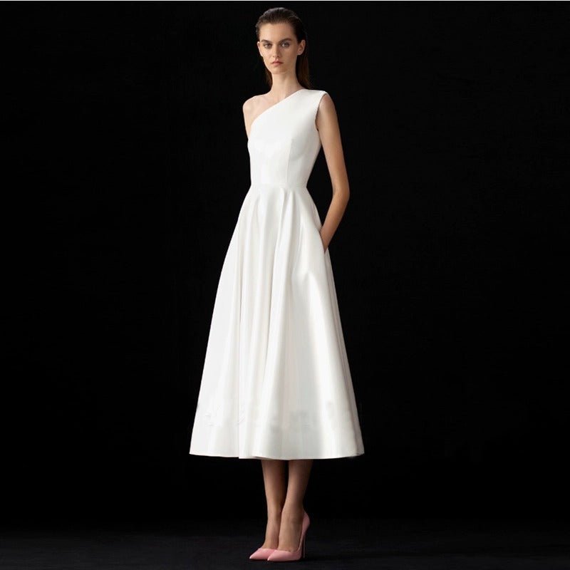 High-end Luxurious Petite Evening Dress for Birthdays Parties and Banquets