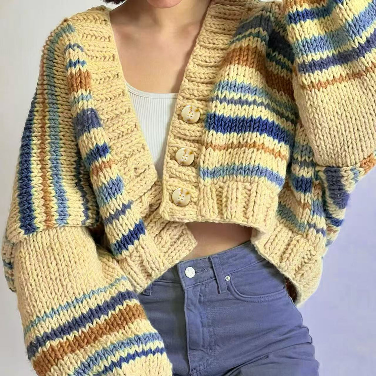 Rendering Loose Outer Sweater Top