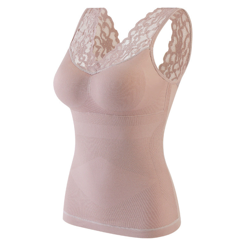 The New Warm Undershirt Female Sense Lace Bottoming Top