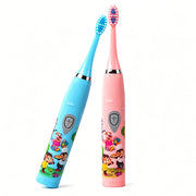 Colorful Kid's Electric Toothbrush with Soft Bristles