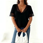 Elegant V-Neck Tee