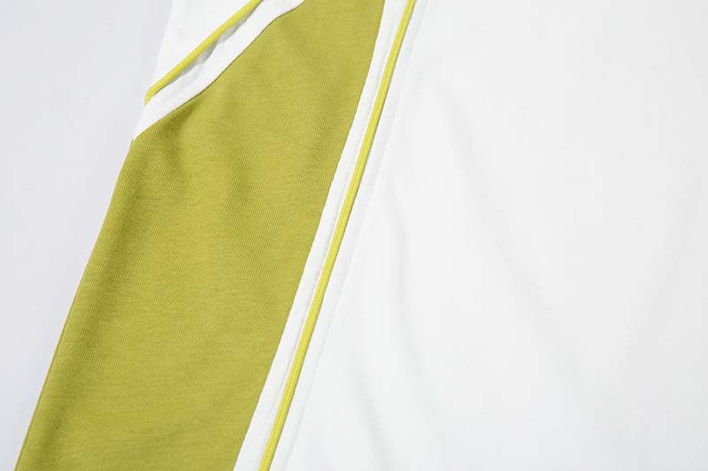 Men's Contrast Stitching Half Sleeve Casual Sports Shirt