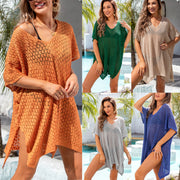 Beach Cover-up Hollow Sweater Bikini Sun Protection Clothing