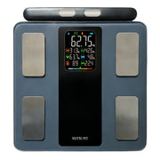 Intelligent Electronic Body Scale with 8‑Electrode Sensors, 400 lb / 180 kg Capacity, LCD Display – Battery Not Included