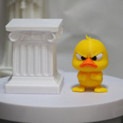 Love duck figurine with heart gesture for home decor and gifts