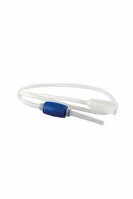 Aquarium bottom siphon for waste removal