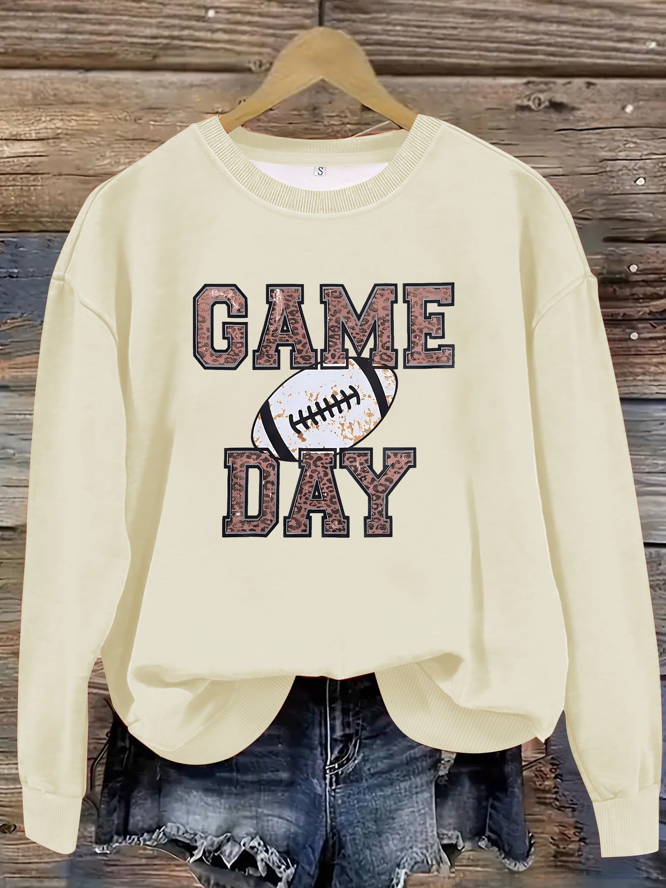 Women's Long Sleeve Baseball Pullover Sweater