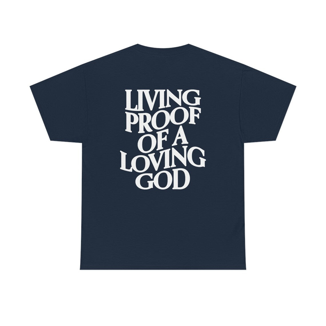 Men's Casual Letter Print Cotton Short-Sleeve T-Shirt