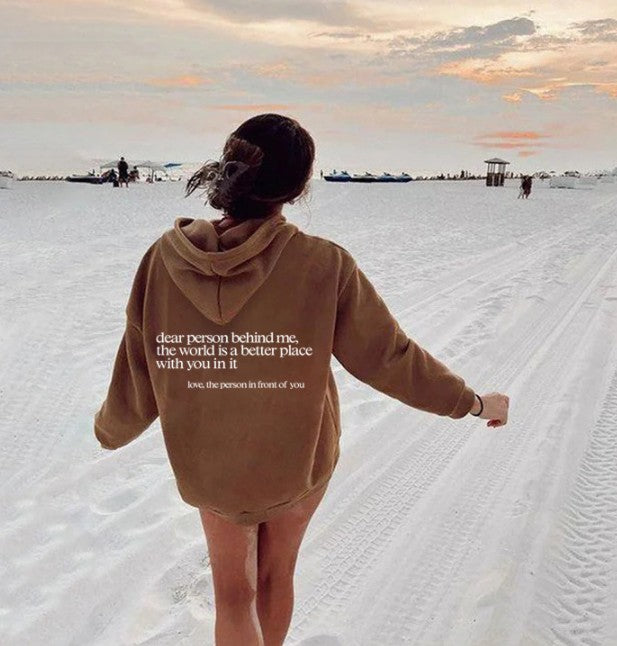 Chic Animal Print Round Neck Women's Polyester Sweater