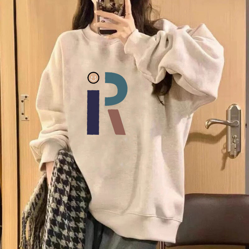 Heavy Round Neck Sweaters Women's Clothing