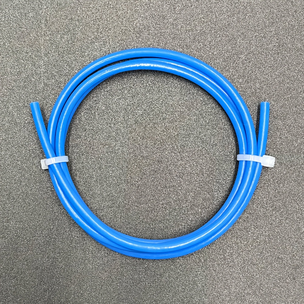 High-Temperature Resistant PTFE Feed Tubing for 3D Printers – 2mm ID, 4mm OD, Multi‑Color (Blue/Black/White)