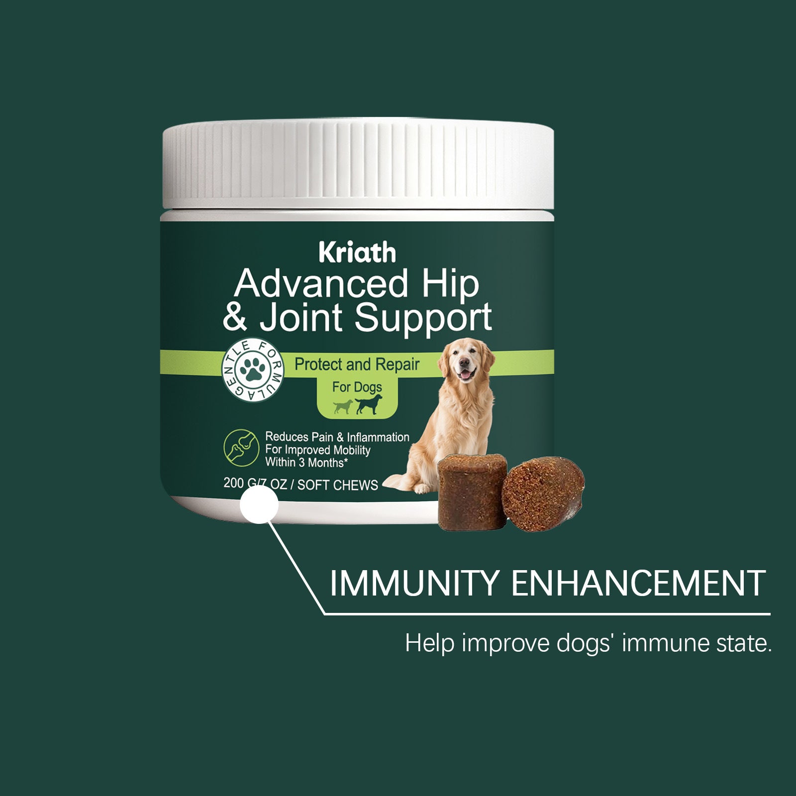 Pet Joint Support Tablets for Dogs & Cats