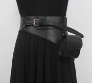 Faux Leather Waist Bag