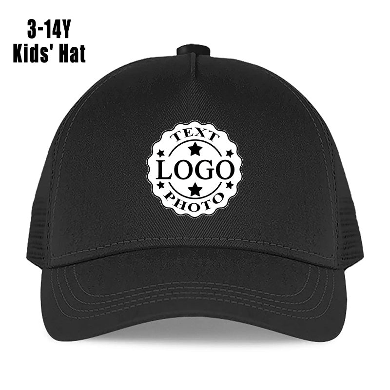 Personalizable Bulk Kids' Baseball Caps