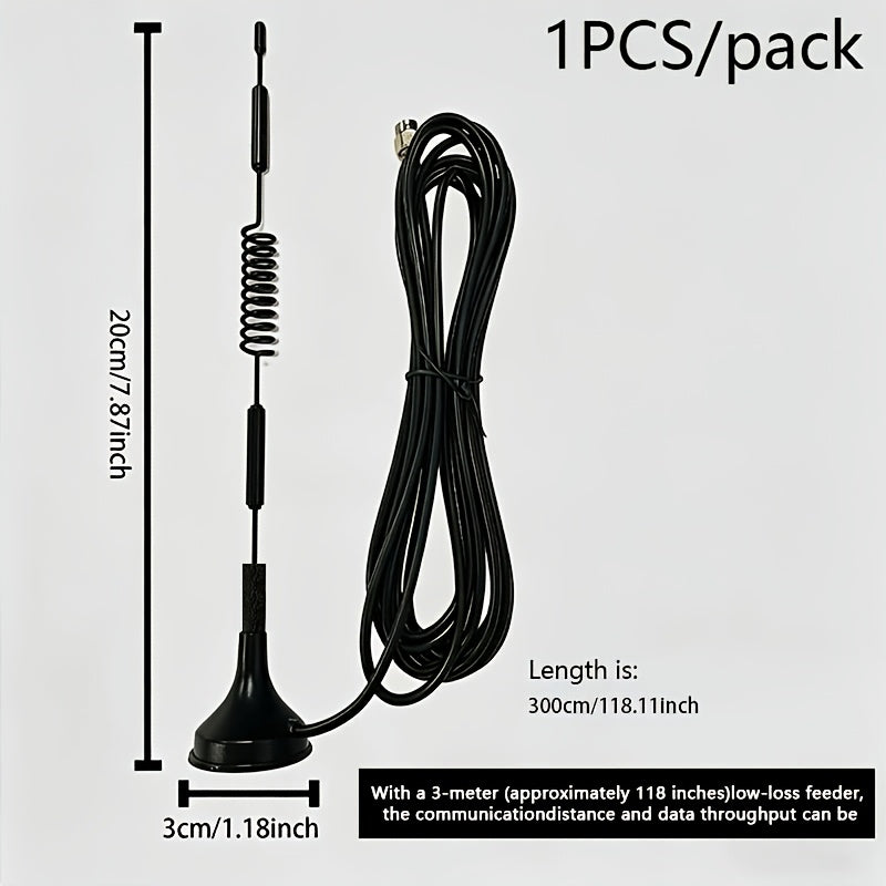 7dB Omnidirectional Magnetic Disc Antenna with 3-Meter Cable