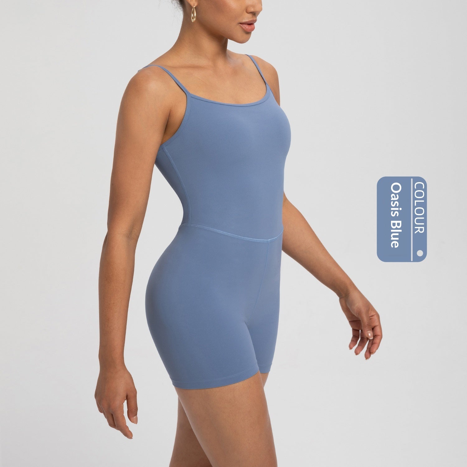 Women's Strappy Athletic Jumpsuit for Gym & Fitness