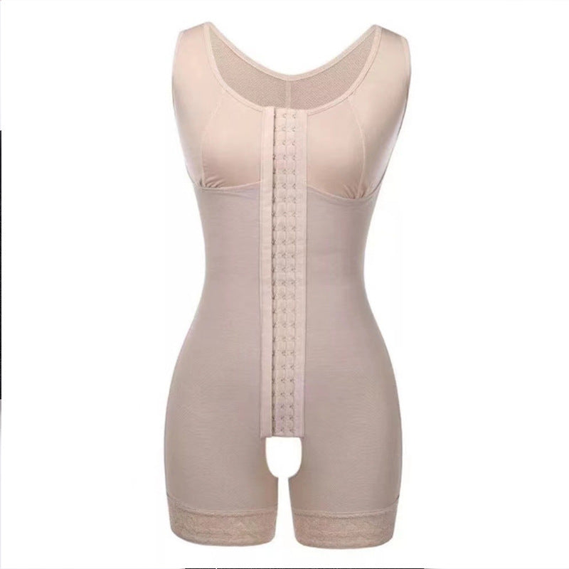 Breasted Lace Body Support Chest And Belly Contracting Corset