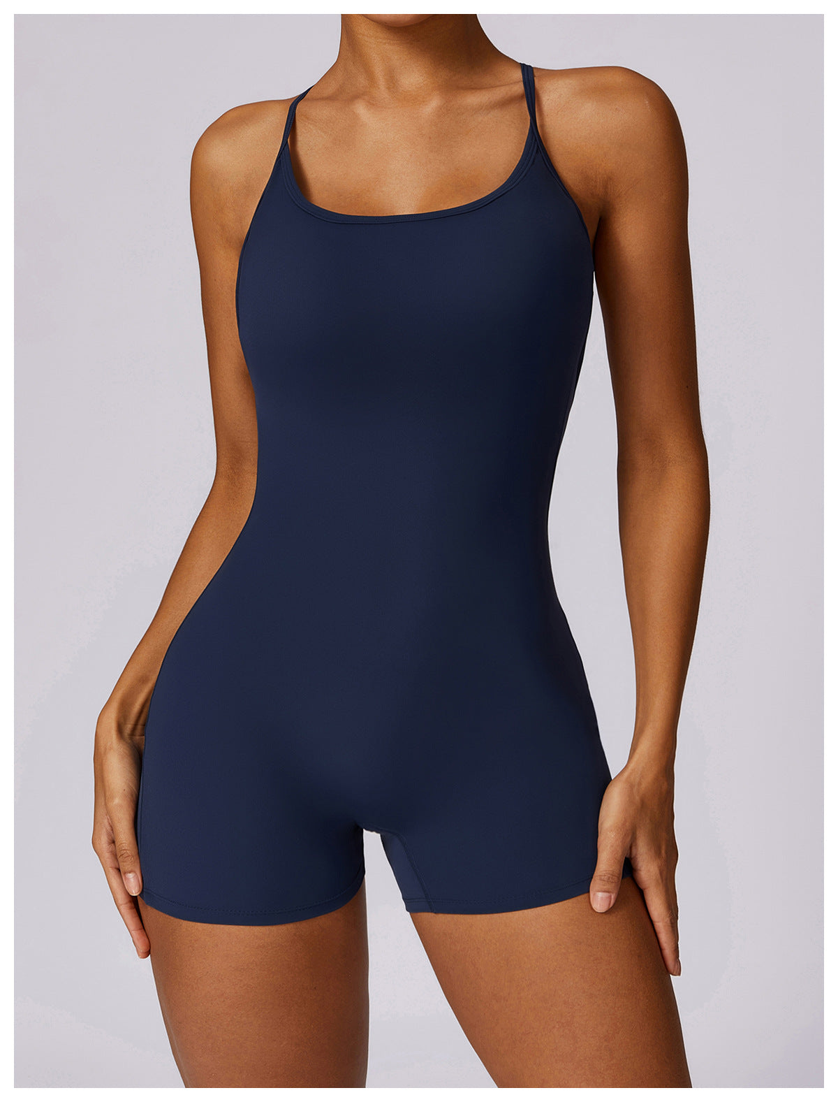 Women's Quick-Dry Seamless Fitness Jumpsuit