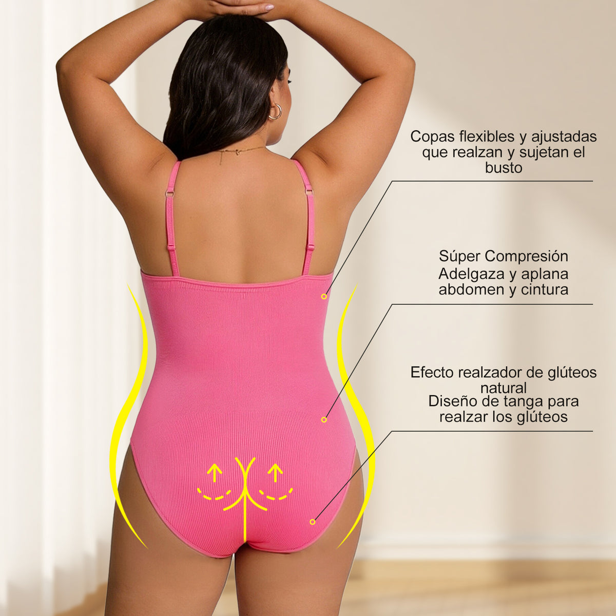 Women's Waist Trainer Tummy Control Bodysuit Shapewear