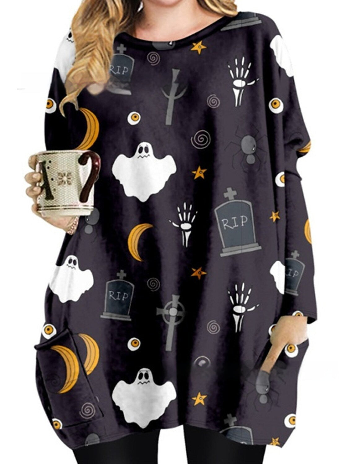 Women's Long-Sleeve Pocket T-Shirt
